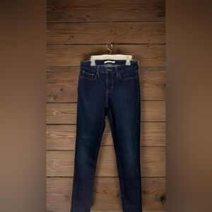 Levi's Women's Deep Indigo Skinny Jeans